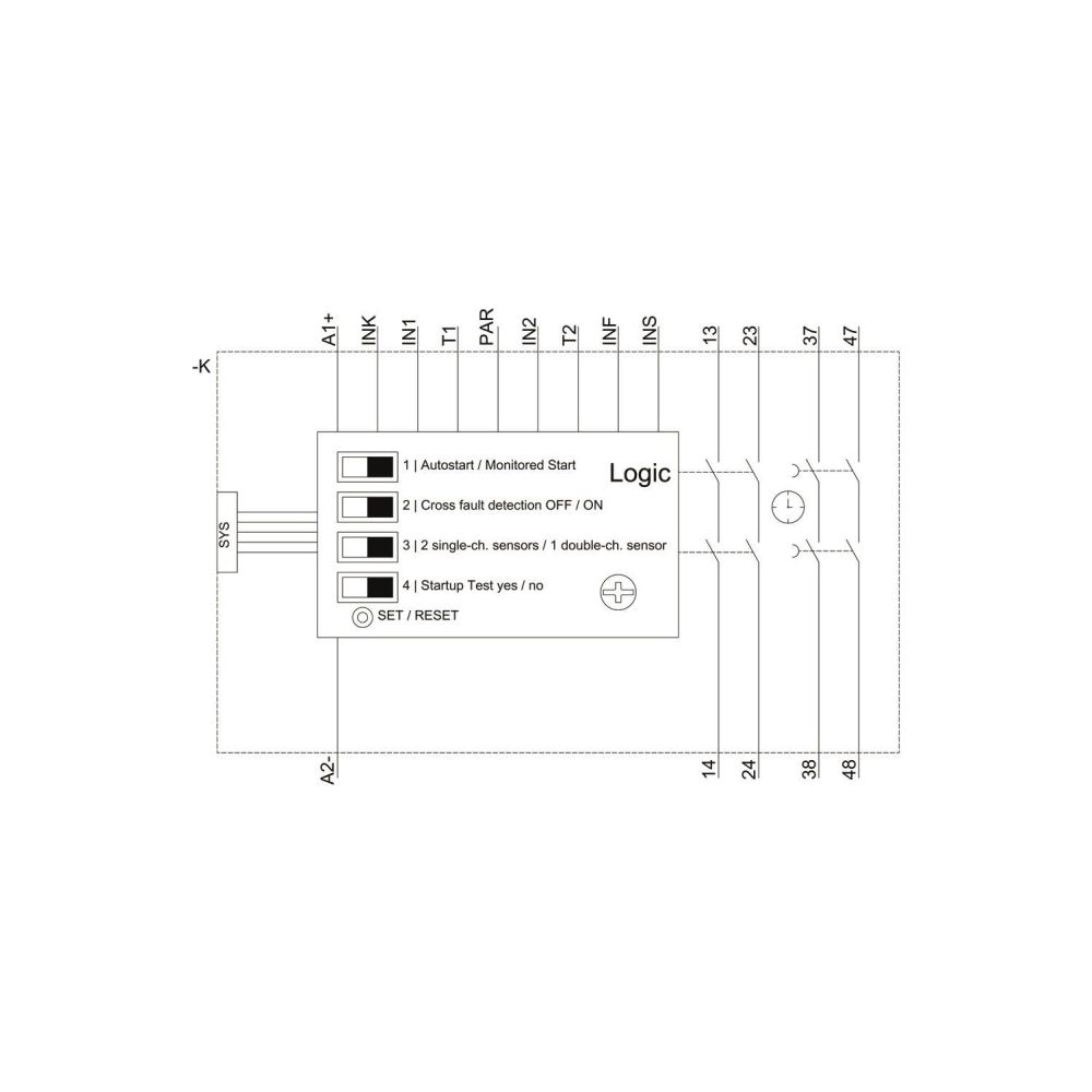 Siemens SIRIUS Sicherheitsschaltgerät 3SK11211CB41 Advanced 0,05-3s 22,5x100x121,... SIEMENS-3SK11211CB41 4011209913592 (Abb. 3)