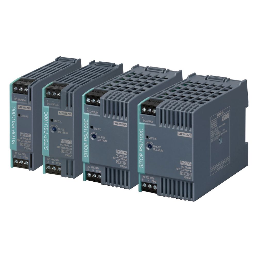 Siemens SITOP PSU100C Stromversorgung 24V 2,5A 60W geregelt Tragschienenmontage I... SIEMENS-6EP13325BA00 4025515152613 (Abb. 7)