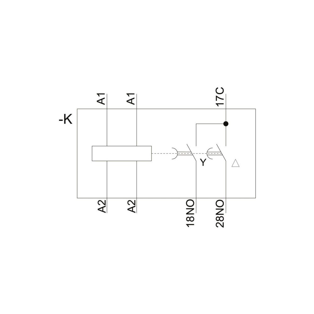 Siemens SIRIUS 3RP25 Zeitrelais Stern-Dreieck 1-20s 12-240V AC/DC Schraubanschlus... SIEMENS-3RP25741NW30 4011209943858 (Abb. 3)