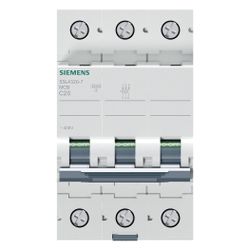 Siemens Leitungsschutzschalter 5SL4320-7 3-polig C20A 10kA 3TE 400V... SIEMENS-5SL43207 4001869440545 (Abb. 1)