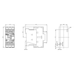 Siemens SIRIUS Leistungsschütz 3RT2025-2BB40 7,5kW 24VDC 3-polig 1S+1Ö Federzugan... SIEMENS-3RT20252BB40 4011209832558 (Abb. 1)