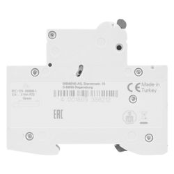 Siemens Leitungsschutzschalter 5SL6120-7 1-polig C 20A 6kA 230/400V 1TE... SIEMENS-5SL61207 4001869388212 (Abb. 1)