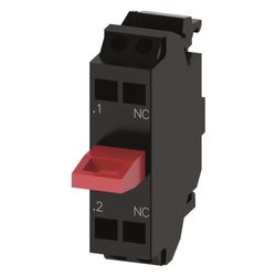 Siemens Kontaktmodul 3SU14002AA103CA0, 1 Öffner, 6 A, Federzuganschluss, Bode... SIEMENS-3SU14002AA103CA0 4011209950948 (Abb. 1)