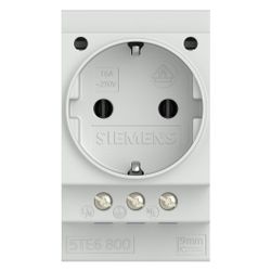 Siemens Schuko-Steckdose 16A 230V 2,5 TE IP20 5TE6800... SIEMENS-5TE6800 4001869311982 (Abb. 1)