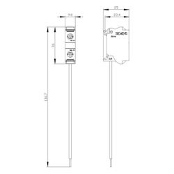 Siemens LED-Testmodul mit Diode 12-240V AC/DC Schraubanschluss 3SU1400-1CK10-... SIEMENS-3SU14001CK101AA0 4011209965171 (Abb. 1)