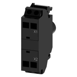 Siemens LED-Modul 24V AC/DC weiß mit Federzuganschluss für Frontplattenbefest... SIEMENS-3SU14011BB603AA0 4011209942974 (Abb. 1)