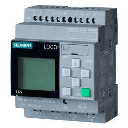 Siemens LOGO! 24 RCE Logikmodul mit Display 8 Digitaleingänge 4 Relaisausgäng... SIEMENS-6ED10521HB080BA2 4034106034443 (Abb. 1)