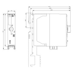 Siemens Fehlersicherer Direktstarter High Feature 4-12A 30x142x150mm 3RK1308-... SIEMENS-3RK13080CE000CP0 4047621031538 (Abb. 1)