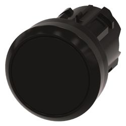 Siemens SIRIUS ACT Drucktaster flach 22,3mm Kunststoff schwarz tastend 3SU100... SIEMENS-3SU10000AB100AA0 4011209956667 (Abb. 1)