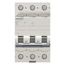 Siemens Leitungsschutzschalter 5SL4320-7 3-polig C20A 10kA 3TE 400V... SIEMENS-5SL43207 4001869440545 (Abb. 1)