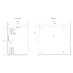 Siemens SITOP PSU4200 Stromversorgung 24V 20A 480W 3phasig IP20 95x135x150mm ... SIEMENS-6EP34363SB000AX0 4025515156260 (Abb. 1)