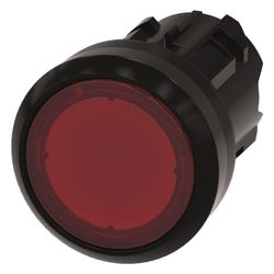 Siemens Leuchtdrucktaster 3SU1001-0AB20-0AA0 tastend flach rund 22,3mm Kunsts... SIEMENS-3SU10010AB200AA0 4011209955707 (Abb. 1)