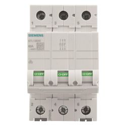 Siemens Ausschalter 5TL1 63A 3-polig 3 TE 440V 3 Schließer Einbautiefe 70mm 5TL13630... SIEMENS-5TL13630 4001869468952 (Abb. 1)