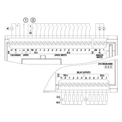 Siemens SIMATIC S7-1200 CPU 1214C Kompakt-CPU AC/DC/Relais 14 DI 10 DO 2 AI 1... SIEMENS-6ES72141BG400XB0 4047623402749 (Abb. 1)
