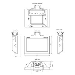 Siemens SIMATIC HMI TP1200 Comfort Pro 12,1" TFT Display 1280x800px IP65 6AV2... SIEMENS-6AV21240MC240AX0 4047623409014 (Abb. 1)