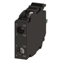 Siemens SIRIUS ACT Kontaktmodul 2 Schließer Schraubanschluss Frontbefestigung... SIEMENS-3SU14001AA101DA0 4011209950955 (Abb. 1)