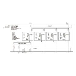 Siemens SITOP PSE200U Selektivitätsmodul 4-kanalig 10A 24VDC Schraubanschluss 80x... SIEMENS-6EP19612BA41 4025515153405 (Abb. 1)