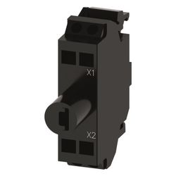 Siemens LED-Modul weiß AC/DC 24V mit Federzuganschluss 3SU1401-2BB60-3AA0... SIEMENS-3SU14012BB603AA0 4011209943025 (Abb. 1)