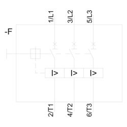 Siemens Motorschutzschalter 3RV10111JA10 7-10A 4kW IP20 90x45x75mm... SIEMENS-3RV10111JA10 4011209263697 (Abb. 1)