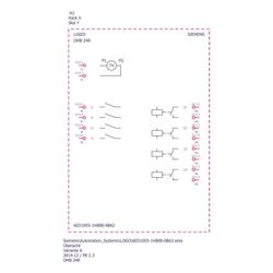 Siemens LOGO!8 DM8 24R Erweiterungsmodul 4DE/4DA Relais 2TE 90x35,5x58mm 6ED1... SIEMENS-6ED10551HB000BA2 4034106029449 (Abb. 1)