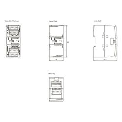 Siemens SIMATIC S7-1200 Digitaleingabemodul SM 1221 16DI 24V DC 100x45x75mm 6... SIEMENS-6ES72211BH320XB0 6940408101920 (Abb. 1)
