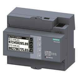 Siemens SENTRON Messgerät 7KM PAC2200 elektronisch 6TE Modbus Zweitarif 100... SIEMENS-7KM2200-2EA30-1EA1 4001869538532 (Abb. 1)