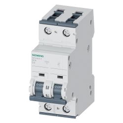 Siemens Leitungsschutzschalter SENTRON 5SY4504-7 2-polig C 4A 10kA 70mm... SIEMENS-5SY45047 4001869182469 (Abb. 1)