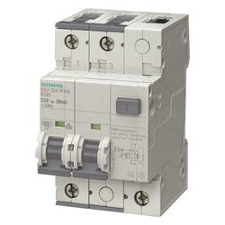 Siemens FI-Leitungsschutzeinrichtung 5SU1324-7FA16 Typ A 16A 30mA 2-polig C-Chara... SIEMENS-5SU13247FA16 4001869305912 (Abb. 1)