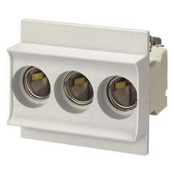 Siemens NEOZED-Einbausicherungssockel D02 63A 3-polig mit Berührungsschutzabdeckung 40... SIEMENS-5SG5653 4001869303048 (Abb. 1)