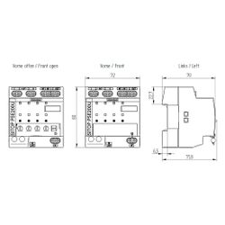 Siemens SITOP PSE200U Selektivitätsmodul 4-kanalig 10A 24VDC Schraubanschluss 80x... SIEMENS-6EP19612BA41 4025515153405 (Abb. 1)