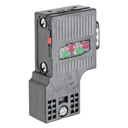 Siemens SIMATIC DP Anschlussstecker für PROFIBUS 90 Grad 15,8x59x35,6mm 6ES79... SIEMENS-6ES79720BA520XA0 4025515077299 (Abb. 1)