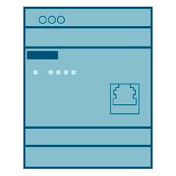 Siemens LOGO! CSM 12/24 Compact Switch Modul 4x RJ45 12/24V IP20 90x71,5x58,2... SIEMENS-6GK71771MA200AA0 4047622174074 (Abb. 1)