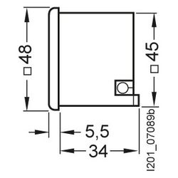 Siemens Zeitzähler 7KT5502 230V 50Hz 48x48mm IP20... SIEMENS-7KT5502 4001869198422 (Abb. 1)