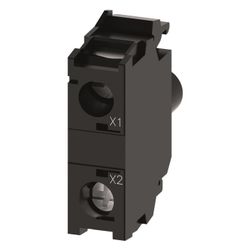 Siemens LED-Modul mit integrierter LED 230V weiß Frontbefestigung Schraubansc... SIEMENS-3SU14011BF601AA0 4011209943537 (Abb. 1)