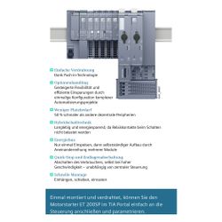 Siemens Fehlersicherer Direktstarter High Feature 4-12A 30x142x150mm 3RK1308-... SIEMENS-3RK13080CE000CP0 4047621031538 (Abb. 1)