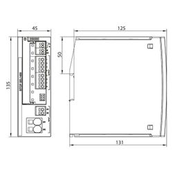Siemens Selektivitätsmodul SITOP SEL1400 24V 8x2A 135x45x125mm 6EP4438-7EB00-... SIEMENS-6EP44387EB003DX0 4025515155294 (Abb. 1)