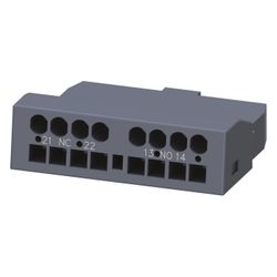 Siemens Hilfsschalter 3RV29012E querliegend 1S+1Ö Federzuganschluss für SIRIUS Leist... SIEMENS-3RV29012E 4011209790933 (Abb. 1)