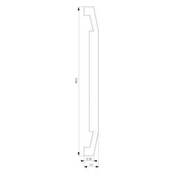 Siemens DELTA line Rahmen 1fach 80x80mm Elektroweiß 5TG25810... SIEMENS-5TG25810 4001869308708 (Abb. 1)