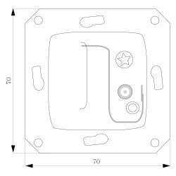Siemens Raumtemperaturregler Siemens, ein öffner, 5TC9200... SIEMENS-5TC9200 4001869252506 (Abb. 1)