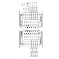 Siemens SIMATIC S7-1200 Digitale E/A SM 1223 8DI/8DO Transistor Schraubanschl... SIEMENS-6ES72231BH320XB0 6940408101982 (Abb. 1)