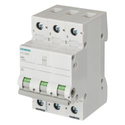 Siemens Ausschalter 5TL1 63A 3-polig 3 TE 440V 3 Schließer Einbautiefe 70mm 5TL13630... SIEMENS-5TL13630 4001869468952 (Abb. 1)