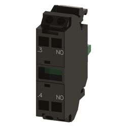 Siemens Kontaktmodul 3SU1400-1AA10-3BA0 1 Schließer Federzuganschluss Frontbe... SIEMENS-3SU14001AA103BA0 4011209950894 (Abb. 1)