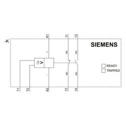 Siemens Thermistor-Motorschutzrelais 3RN20101CW30 1 Messkreis Schraubanschluss 10... SIEMENS-3RN20101CW30 4047621004433 (Abb. 1)