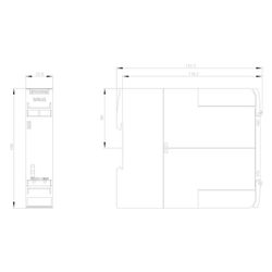Siemens SIRIUS 3SK12111BB40 Sicherheits-Schaltgerät Grundgerät 22,5x100x121,6mm S... SIEMENS-3SK12111BB40 4011209913752 (Abb. 1)
