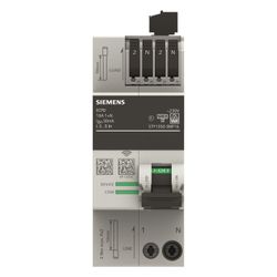 Siemens ECPD Sentron 5TY1350-3MF16 2-polig 16A 30mA Typ F mit Mess- und Kommunika... SIEMENS-5TY13503MF16 4047624417063 (Abb. 1)