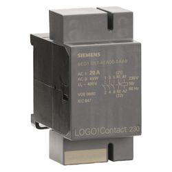 Siemens LOGO! Contact Schaltmodul, 230V, 20A, 4 digitale Ausgänge, IP20, 72x3... SIEMENS-6ED10574EA000AA0 4025515050759 (Abb. 1)