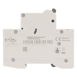 Siemens Leitungsschutzschalter SENTRON 5SL6104-6 1-polig B 4A 6kA 230/400V... SIEMENS-5SL61046 4001869470610 (Abb. 1)