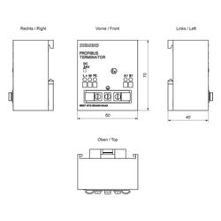 Siemens SIMATIC DP Abschlusswiderstand für RS485 6ES79720DA000AA0... SIEMENS-6ES79720DA000AA0 4025515063001 (Abb. 1)