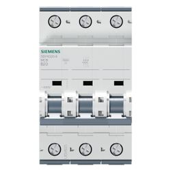 Siemens Leitungsschutzschalter 3-polig B 20A 10kA 3TE 5SY4320-6... SIEMENS-5SY43206 4001869181783 (Abb. 1)