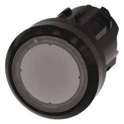 Siemens Leuchtdrucktaster 3SU1001-0AB70-0AA0 flach rund 22,3mm farblos Frontr... SIEMENS-3SU10010AB700AA0 4011209955745 (Abb. 1)